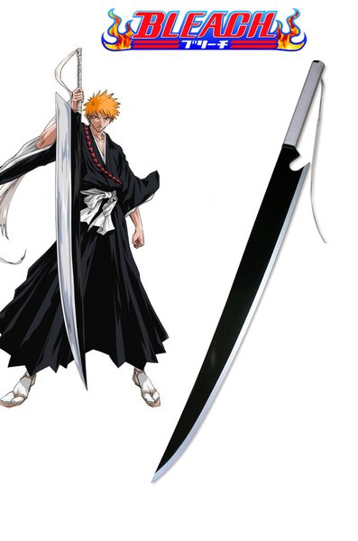 Bleach Ichigo Kurosaki Zanpakutou Zangetsu Weapon