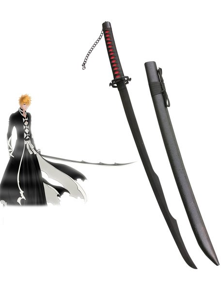 Bleach Ichigo Kurosaki Zanpakutou Tensa Zangetsu Mugetsu Weapon