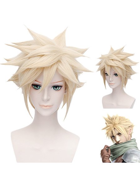 Final Fantasy Cloud Strife Cosplay Wig