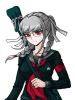 Gray Peko Pekoyama Anime Wig