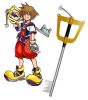Kingdom Hearts Sora Keyblade Weapon