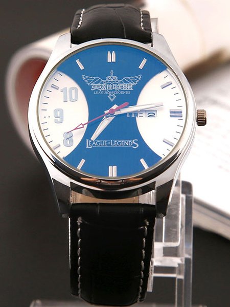 League Of Legends Faux Leather Anime Watch