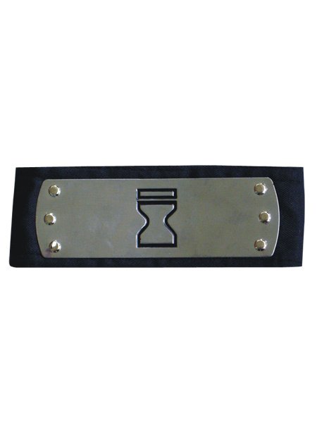 Black Naruto Ninja Hidden Sand Village Headband