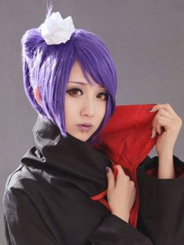 Naruto Akastuki Konan Cosplay Wig
