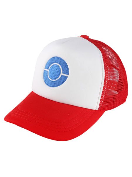 Pokemon GO Pokemonster Ash Ketchum Cosplay Hat