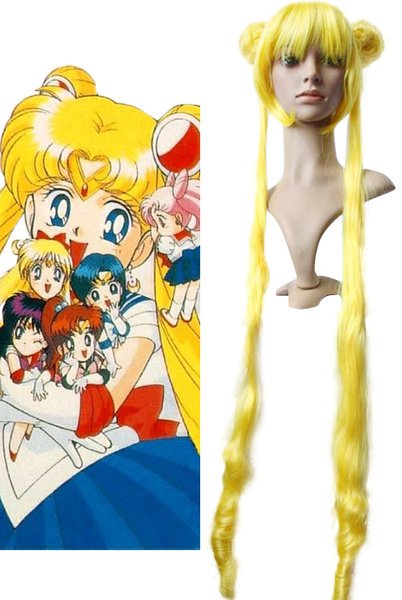 Sailor Moon Usagi Tsukino Cosplay Wig