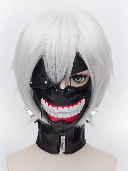 Tokyo Ghoul Kaneki Ken Halloween Cosplay Wig