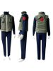 Naruto Katake Kakashi Deluxe Men's Cosplay  Costume and Accessories