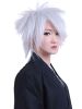 White Naruto Hatake Kakashi Cosplay Wig