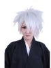 White Naruto Hatake Kakashi Cosplay Wig