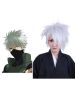 White Naruto Hatake Kakashi Cosplay Wig