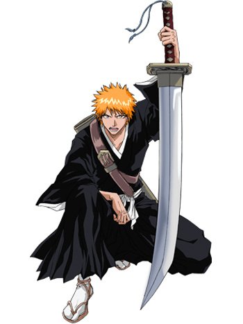 Bleach Ichigo Kurosaki Soul Reaper Halloween Cosplay Costume (size: Female L)