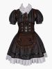 Alice: Madness Returns Alice Halloween Cosplay Costume Steampunk Dress