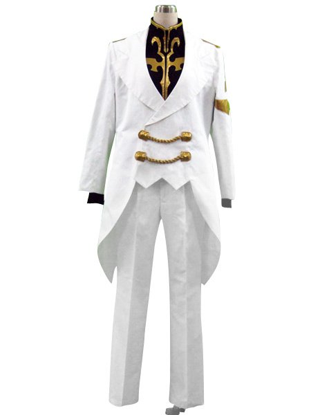 Code Geass Kururugi Suzaku Halloween costume (size: Male XXS)