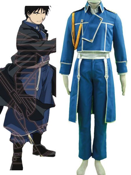 Fullmetal Alchemist Maes Hughes Military Costume (size: Female XS)