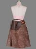 Multicolor Final Fantasy Vanille Faux Leather Costume