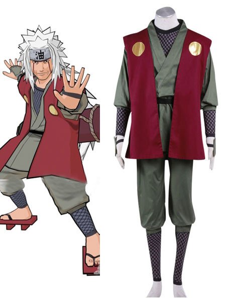 Naruto Jiraiya  Costume (size: Male XXS)