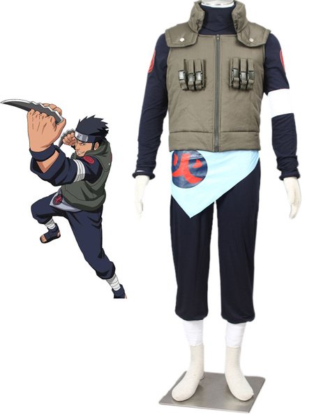 Sarutobi Asuma Naruto Halloween costume (size: Male XXS)