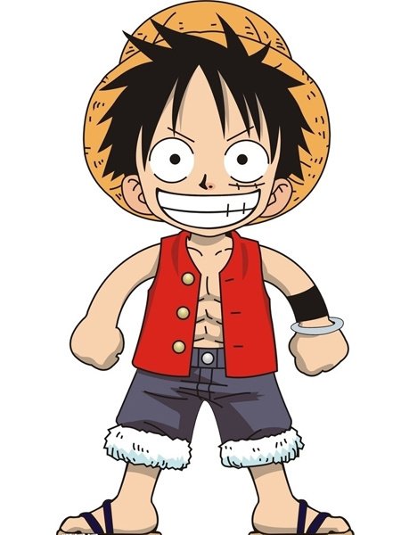 One Piece Luffy Costume Set (size: Male XXL)