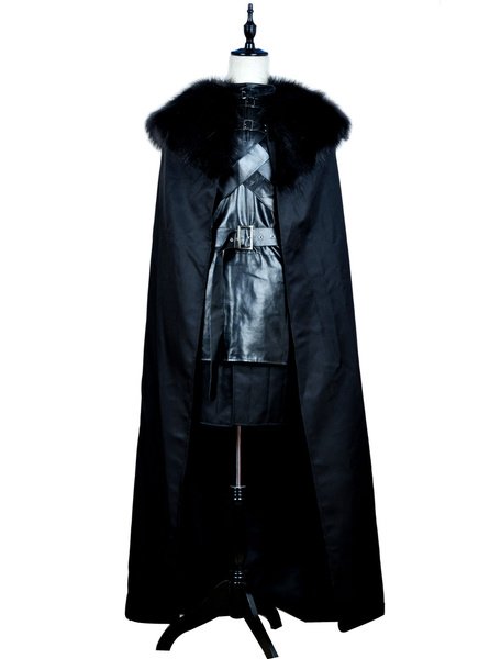 Game of Thrones Jon Snow Halloween Cosplay Costume (size: L)