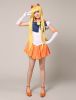 Sailor Moon Sailor Venus Halloween Cosplay Costume Aino Minako